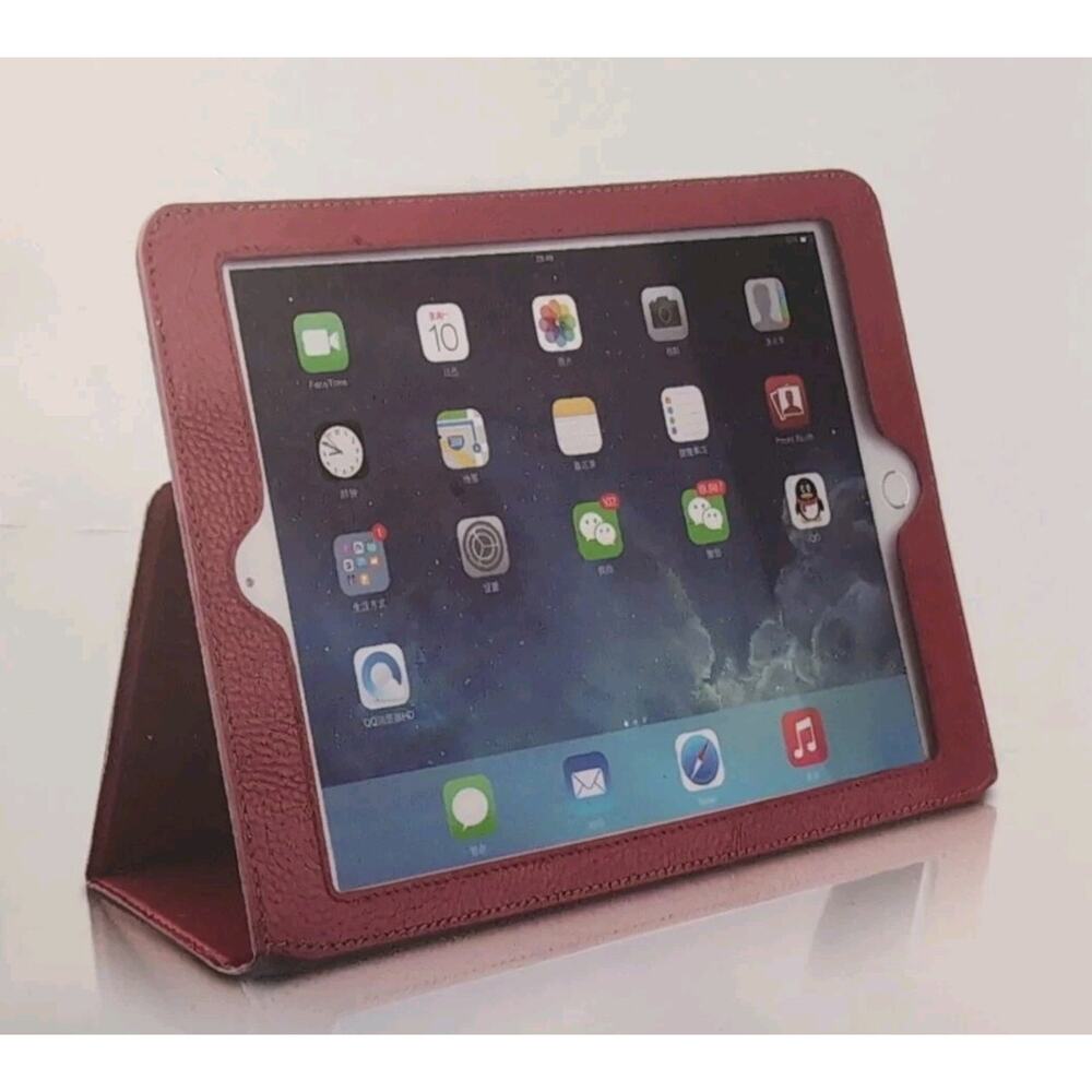 Yoobao Genuine Leather Case Apple iPad Air2 Red NIB New B75